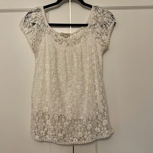 Lace blouse Summer Blowout!!!